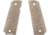 ERGO 1911 XT Tapered Bottom Rigid Grip, Dark Earth, 4501-DE