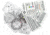 Esee Compass Cards, 2.13in X 4.25in X .13in, Includes Three White Instruction Cards And Four Clear Cards Used To Overlay A Map To Determine Grid Locations, Azimuths, Distance, COMPASS CARDS