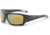 ESS Craftsman Credence Sunglasses, Carbon Gray Frame, Mirrored Brass Lens, Medium/Large, EE9015-19