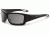 ESS Credence Ballistic Sunglasses,Black Frame w/Subdued ESS Logo,Smoke Gray Lenses EE9015-01