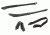 ESS ICE NARO Eyeshield Replacement Temple Kit - Black 740-0083