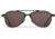ESS inVINCEible Aviator Sunglasses, Black/Mirrored Whiskey, Medium, EE4062-03