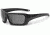 ESS Rollbar Ballistic Sunglasses,Black Frame w/Subdued ESS Logo,Gray Lens EE9018-02