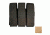 Elite Survival Systems Velcro Attach Triple 5.56/.223 Magazine Pouch, Coyote Tan HL-103-T