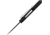 ETE Wortac Linerlock A/O Folding Knife, 4.5in Closed, 3in Black Titanium Finish Partially Serrated D2 Tool Steel Modified Clip Point Blade, Black G10 Handle, 4.6Oz, Designed By Kelly Worden, ETEK1603