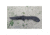 ETE Wortac Linerlock A/O Folding Knife, 6in Closed, 4in Black Titanium Finish D2 Tool Steel Modified Clip Point Blade, Black G10 Handle, 7.8Oz, Designed By Kelly Worden, ETEK1600