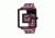 Eviga Hl0104 Hola Watch - Salmon Band, Salmon Bezel