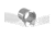Evolution Gun Works Thick Flange Barrel Bushing - .705 OD Gunsmith Fit Straight Bore, .125 in, Steel, Stainless, 14130