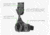 Alien Gear Holsters Rapid Force Expansion Dynamic Drop Leg Holster With Locking Belt Slide w/ Standard Strap w/Standard Buckle w/Bag Packaging, Matte Black, RFX-DD-BK-LBS-S-LK-B