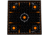 EZ-Aim Allen Adhesive Splash Sight-In Grid Target, Black, 12X12, 15314