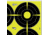 EZ-Aim Allen Non-Adhesive Splash 4 Spot Target, Green, 12X12, 15218