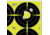 EZ-Aim Allen Non-Adhesive Splash 4 Spot Target, Green, 12X12, 15218