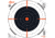 EZ-Aim Allen Shooting Target Bullseye Paper Hanging, 100 Pack, 12x12in, Black/White, 15334-100