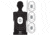 EZ-Aim Handgun Trainer Shooting Target & Backer, Corrugated, 23x 35,in White, 15737