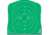 EZ-Aim Splash Silhouette Target, White/Green, 12X18, 15204