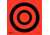 EZ2C Targets Style 13 Mini Targets,3.5x3.5in,Pack of 25 EZ2CM13
