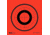 EZ2C Targets Style 9 Mini Targets,3.5x3.5in,Pack of 25 EZ2CM09