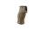 FAB Defense Gradus Flat Beavertail Rubberized Ergonomic AR Pistol Grip, FDE, NSN N, FX-GRADUSFBVT