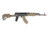 FAB Defense Gradus Rubberized Ergonomic Pistol Grip for AK-47/74, Black, fx-gradusakb
