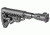FAB Defense M4 Folding, Collapsible Buttstock for VZ58 (Polymer Joint), Black FX-M4VZP