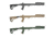 FAB Defense M4 SKS SB Complete Chassis System, w/ Shock Absorbing M4 Tube &amp; Buttstock, Black FX-M4SKSSBB