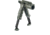 FAB Defense 2nd Gen Bipod-Foregrip with Built-in Tactical Light, OD Green, FX-TPODG2SLG