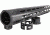 Faxon Firearms Streamline Gen2 Handguard, 10 inch, M-LOK, Aluminum, Black, FFHGMLOK10C1