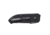 First Edge Tracklock Tactical Hunter Folding Knife, Auto Opening Serrated Edge, Elmax Bead Blast Blade, Coarse Black 1755-BBB