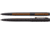 Fisher Space Pen Non-Reflective Search &amp; Rescue Cap-O-Matic Space Pen, Matte Black/Orange Line, M4BSROL