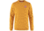 Fjallraven 1960 Logo Badge Sweater - Mens, Mustard Yellow, 2XL, F87163-161-XXL