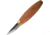 Flexcut Stub Sloyd Knife, 6.75in Overall, 2.25in Blade, Cherry Wood Handle, Brass Ferrule, KN53