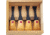Flexcut Super-Wide-Format Palm Set, High Carbon Steel Blades, Wood Handles, Wooden Storage Box, FR704