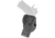 Fobus 1911 PRO Reinforced Polymer OWB Paddle Holster, Right Hand, Black, 1911PRO