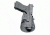 Fobus Fits Glock 17, 19, 22, 23, 31, 32, 34, 35, Walther PK 380 Holster, Black, Left Hand GL2E2LH