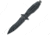 Fox Mars Sputnik 5 Fixed Blade Knife, 5.25 black Cerakote finish Bohler N690 stainless , Black Forprene handle, 02FX015