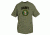 Fox Outdoor Army One-Sided Imprinted T-Shirt, Army Crest / Olive Drab, Medium, 64-475 M