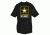 Fox Outdoor Army One-Sided Imprinted T-Shirt, Army Star / Black, Large, 63-925 L
