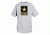 Fox Outdoor Army One-Sided Imprinted T-Shirt, Army Star / Heather Grey, Large, 63-926 L