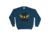 Fox Outdoor Crewneck Sweatshirt, Air Force Wings - Navy, Large, 64-6718 L