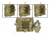 G-Code GCA24 RTI 3 Row MOLLE CLAW Adapter, Tan, GCA24-CT
