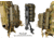 G-Code Soft Shell Scorpion Pistol Magazine Carrier Pack of 2, Tall, P1/P2/P3 Molle and Belt Mounts, Ambidextrious, Tan On Tan, Tan Frame/Tan Shell, Tall, SS-P1-2PK-123-TNTN