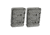 G-Code Soft Shell Scorpion Magazine Carrier Pack of 2, Rifle, R1/R2/R3 Molle and Belt Mounts, Ambidextrious, Grey On Grey, Grey Frame/Grey Shell, Rifle, SS-R1-2PK-123-GYGY