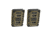 G-Code Soft Shell Scorpion Magazine Carrier Pack of 2, Rifle, R1/R2/R3 Molle &amp; Belt Mounts, Ambidextrious, Green On Black, OD Green Frame/Black Shell, Rifle, SS-R1-2PK-123-GNBK