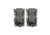 G-Code Soft Shell Scorpion Pistol Magazine Carrier Pack of 2, Short,P1/P2/P3 Molle and Belt Mounts, Ambidextrious, Grey On Grey, Grey Frame/Grey Shell, Short, SS-P2-2PK-123-GYGY