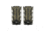 G-Code Soft Shell Scorpion Pistol Magazine Carrier Pack of 2, Tall, P1/P2/P3 Molle and Belt Mounts, Ambidextrious, Green On Black, OD Green Frame/Black Shell, Tall, SS-P1-2PK-123-GNBK