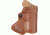 Gould &amp; Goodrich Small of Back Concealment OWB Belt Holster, 1911-Style, 3-3.5in BBl, Right Hand, Chestnut Brown, 806-193