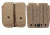 Galati Gear Mag Pouch, 30 Round, Tan, Molle AR1-AK Double 105928