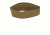 Galati Gear Single Security Strap for Square Case, Coyote Brown, SQSSCB