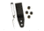 Galco 1 3/4in Metal Clip, Ambidextrous,Black CLP175