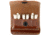 Galco 2X2X2 Ammo Carrier 2.0, Charter Arms UNDERCOVER 2in, CHIAPPA RHINO 40DS 4in, CHIAPPA RHINO 60DS 6in, Colt .357 SAA 4 3/4in, Ambidextrous, Tan, 2X2-357
